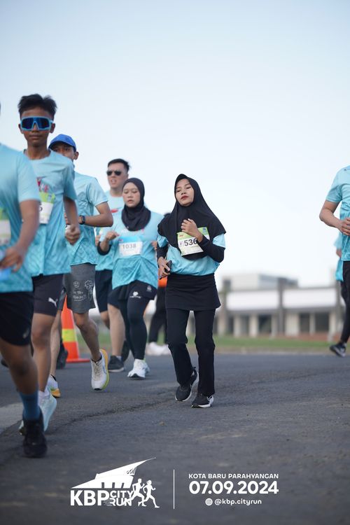 Race photo from KBP City Run 2024