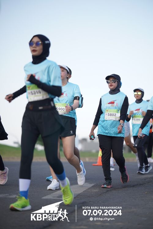 Race photo from KBP City Run 2024