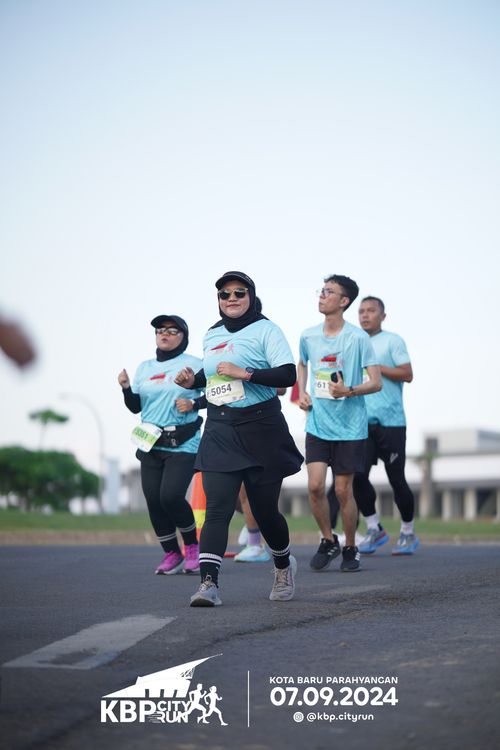 Race photo from KBP City Run 2024
