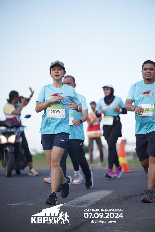 Race photo from KBP City Run 2024