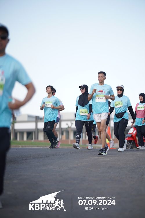 Race photo from KBP City Run 2024