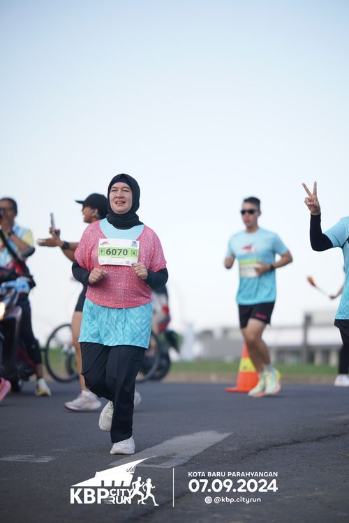Race photo from KBP City Run 2024
