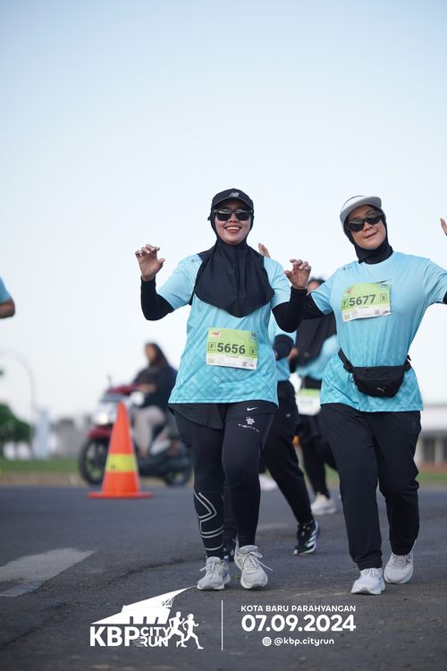 Race photo from KBP City Run 2024