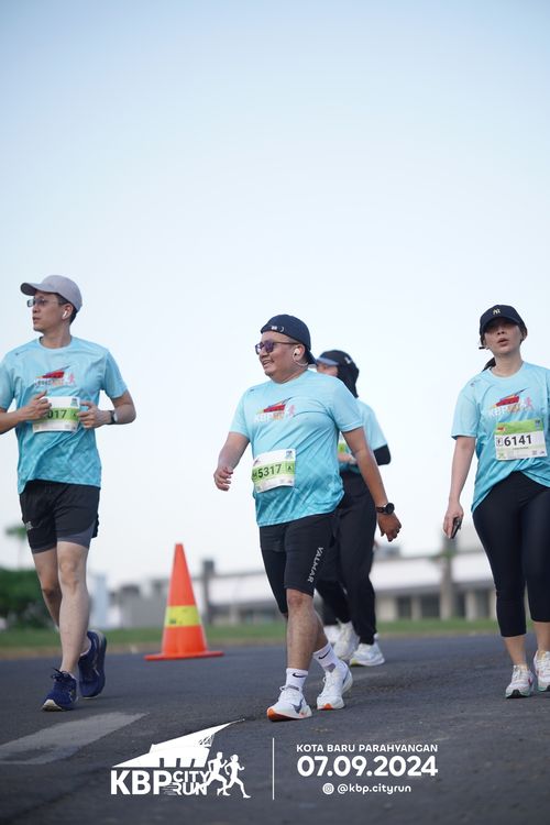 Race photo from KBP City Run 2024