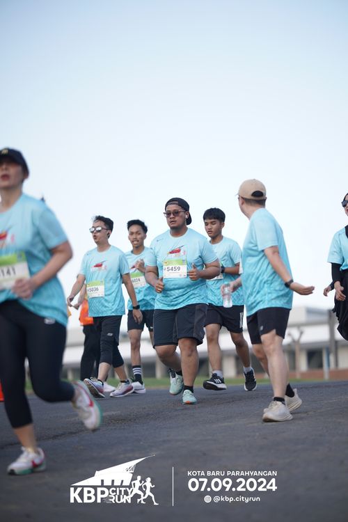 Race photo from KBP City Run 2024