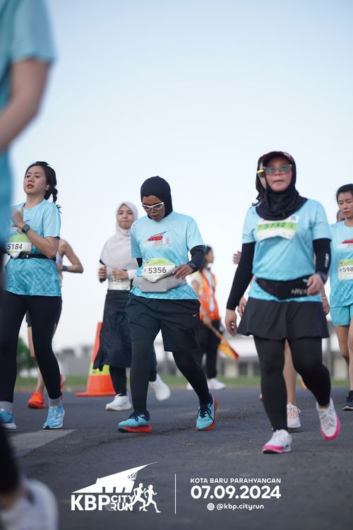 Race photo from KBP City Run 2024