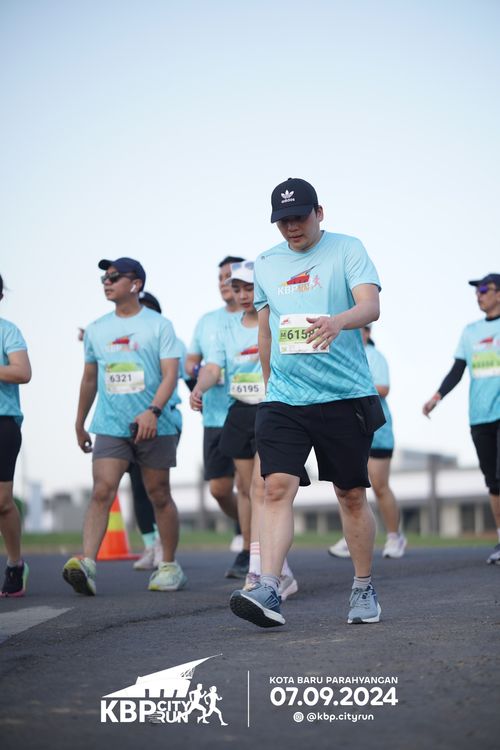 Race photo from KBP City Run 2024
