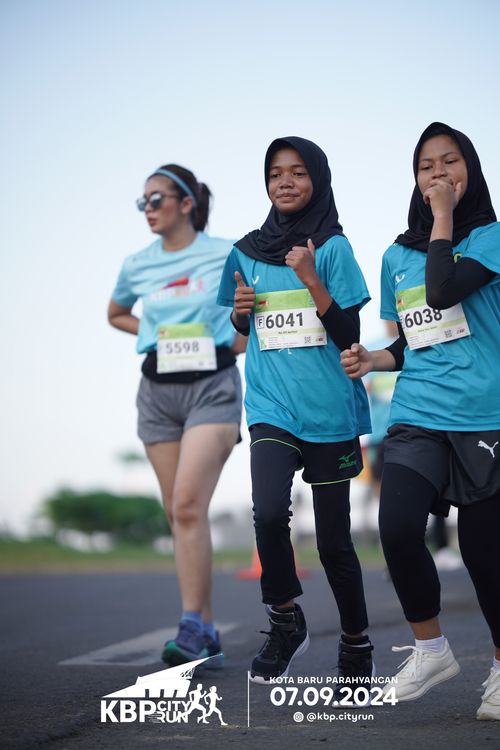Race photo from KBP City Run 2024
