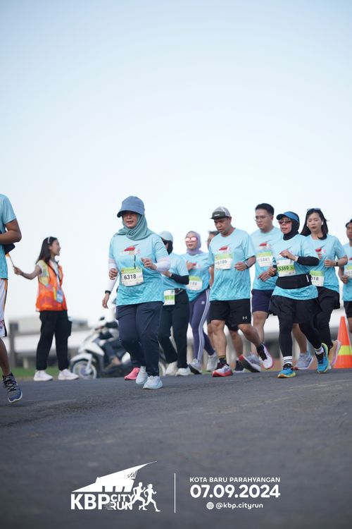 Race photo from KBP City Run 2024