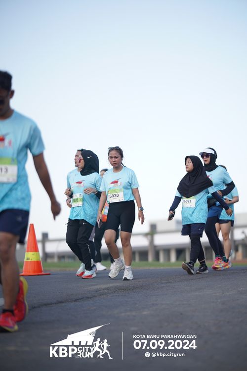 Race photo from KBP City Run 2024