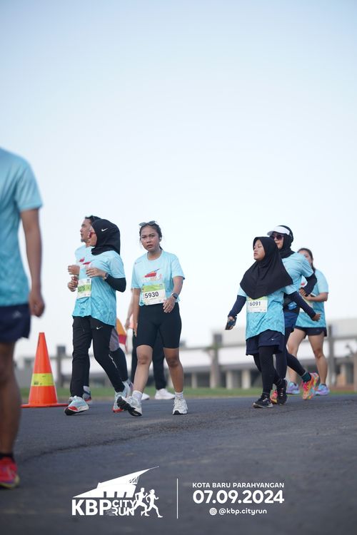 Race photo from KBP City Run 2024