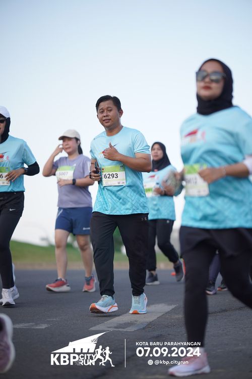 Race photo from KBP City Run 2024