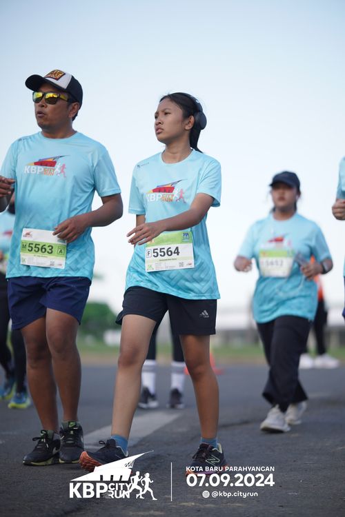 Race photo from KBP City Run 2024