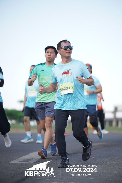 Race photo from KBP City Run 2024