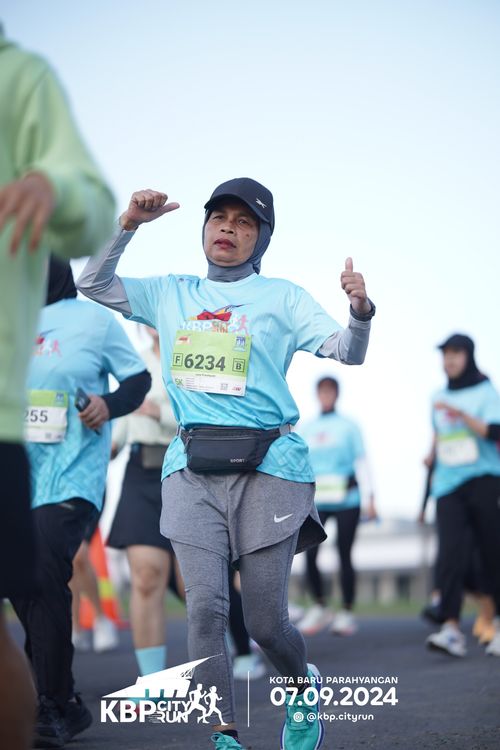 Race photo from KBP City Run 2024