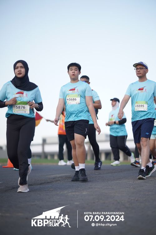 Race photo from KBP City Run 2024