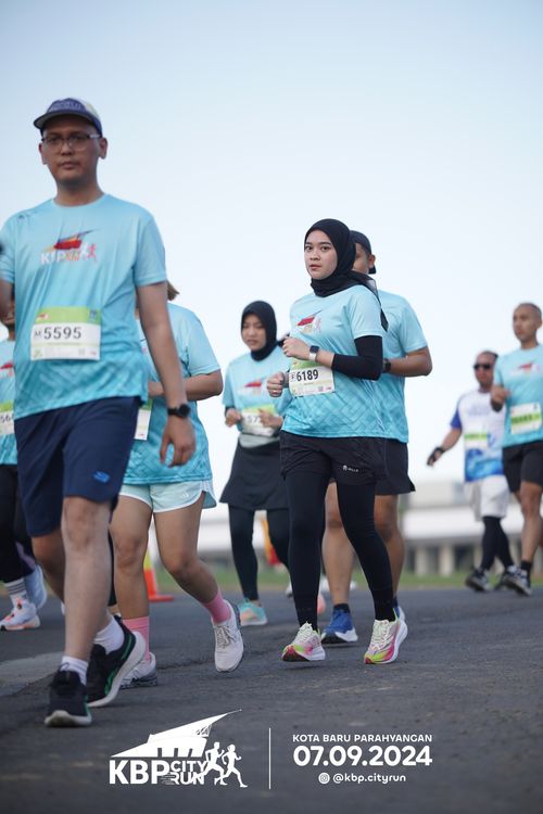 Race photo from KBP City Run 2024