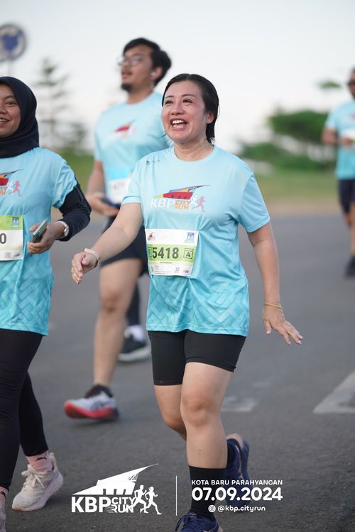 Race photo from KBP City Run 2024