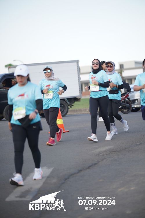 Race photo from KBP City Run 2024