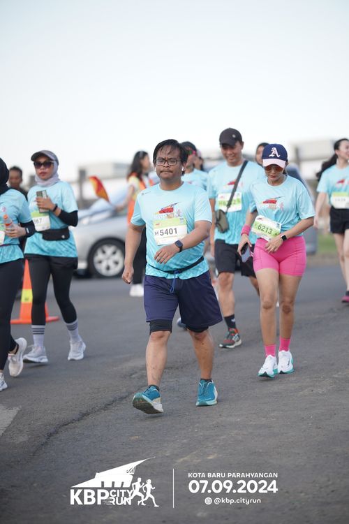 Race photo from KBP City Run 2024
