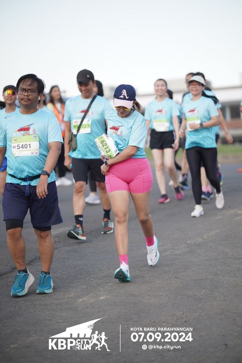 Race photo from KBP City Run 2024