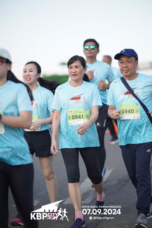 Race photo from KBP City Run 2024