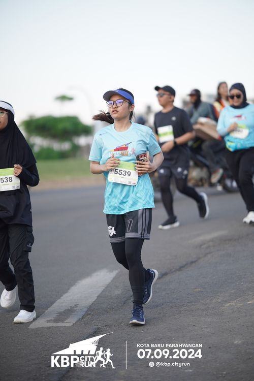 Race photo from KBP City Run 2024
