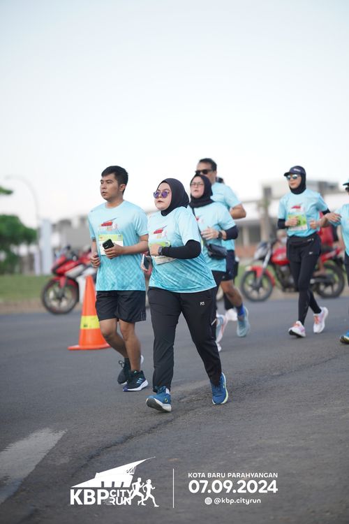 Race photo from KBP City Run 2024
