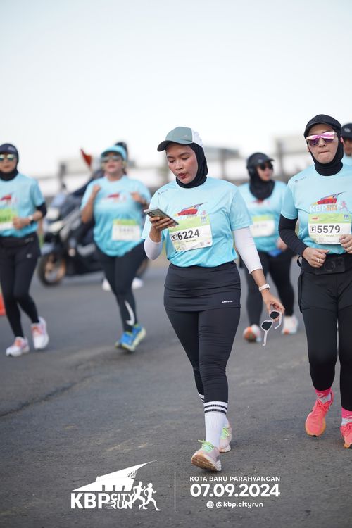 Race photo from KBP City Run 2024