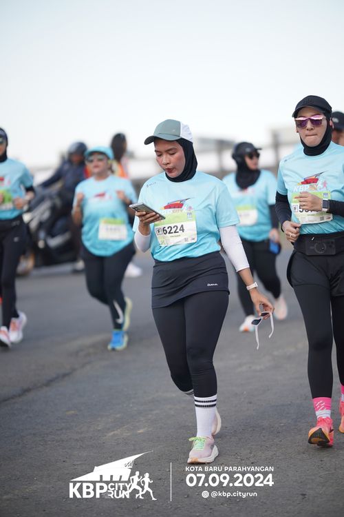 Race photo from KBP City Run 2024