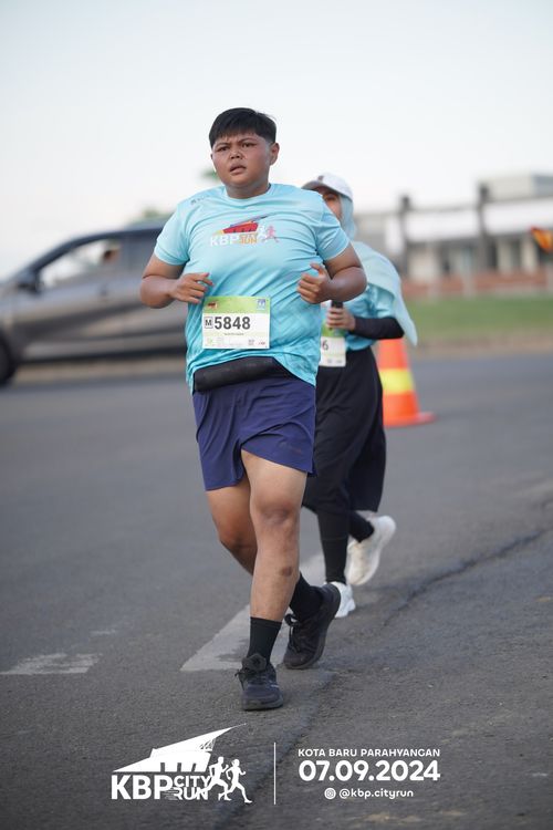 Race photo from KBP City Run 2024