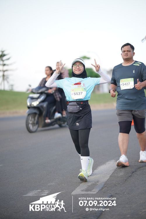 Race photo from KBP City Run 2024