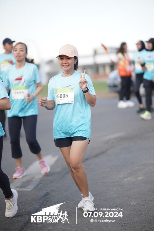 Race photo from KBP City Run 2024