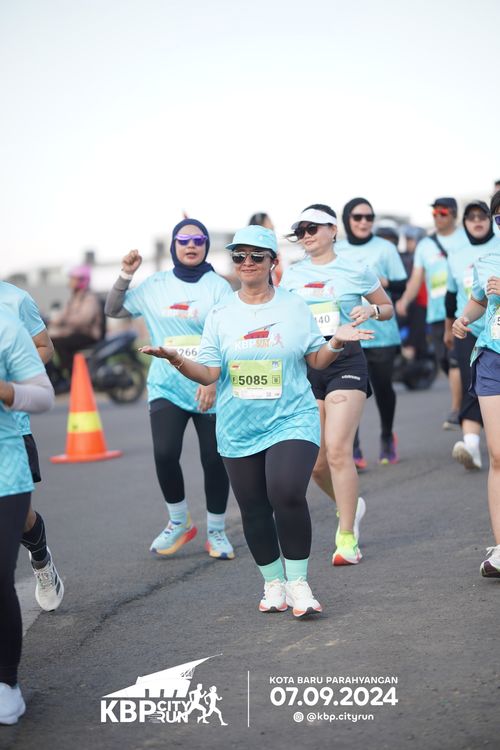 Race photo from KBP City Run 2024