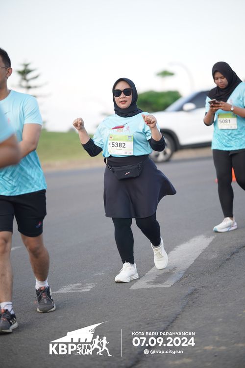 Race photo from KBP City Run 2024