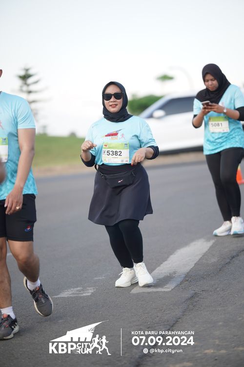 Race photo from KBP City Run 2024