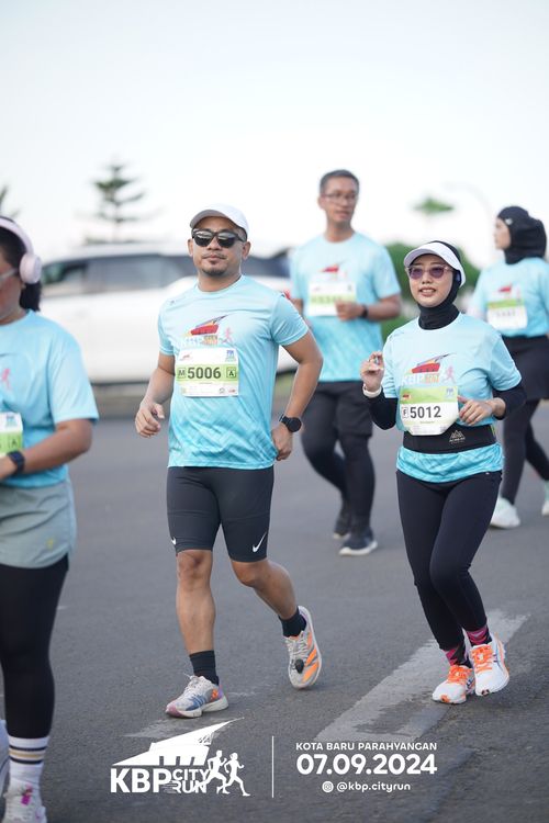 Race photo from KBP City Run 2024