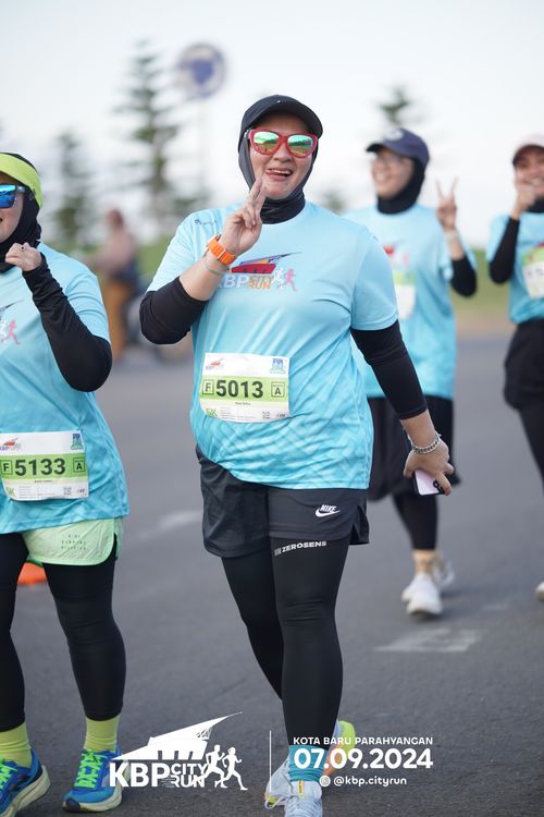 Race photo from KBP City Run 2024