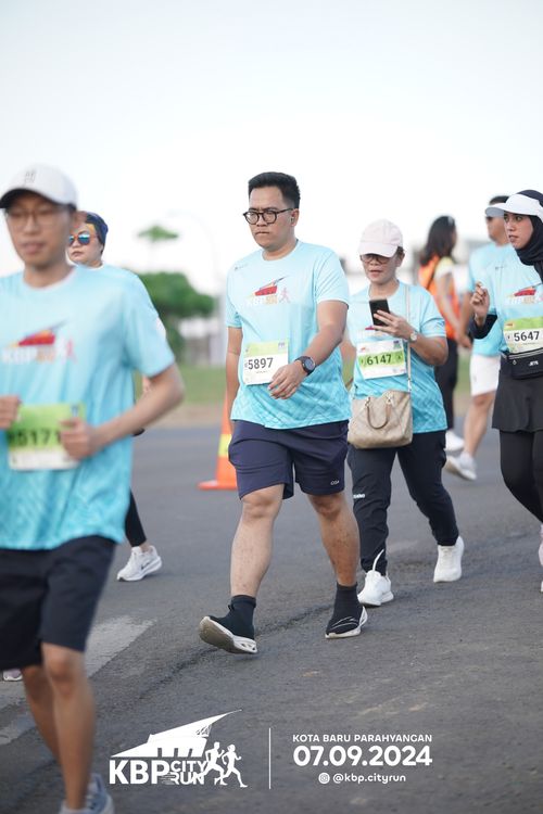 Race photo from KBP City Run 2024