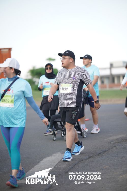 Race photo from KBP City Run 2024