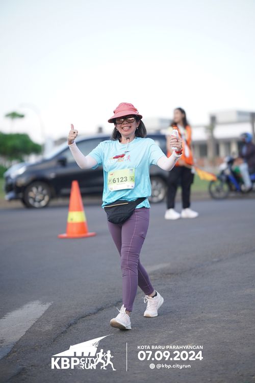 Race photo from KBP City Run 2024