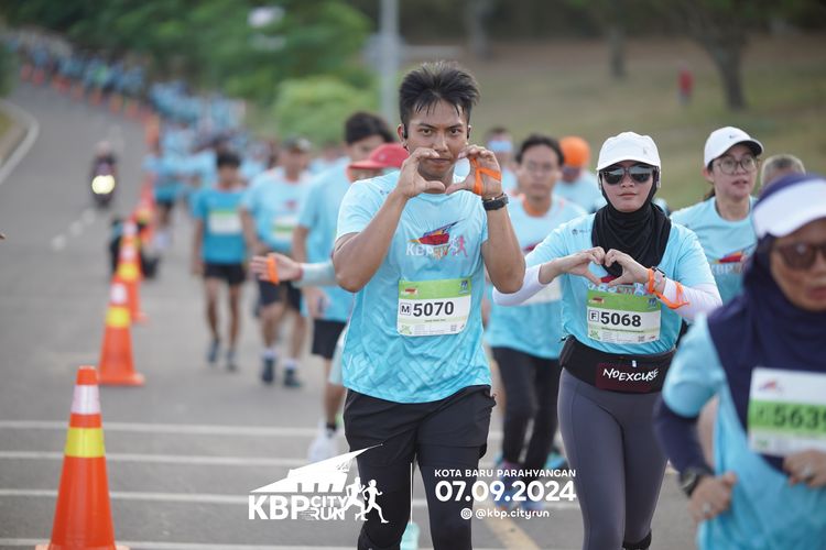 Race photo from KBP City Run 2024