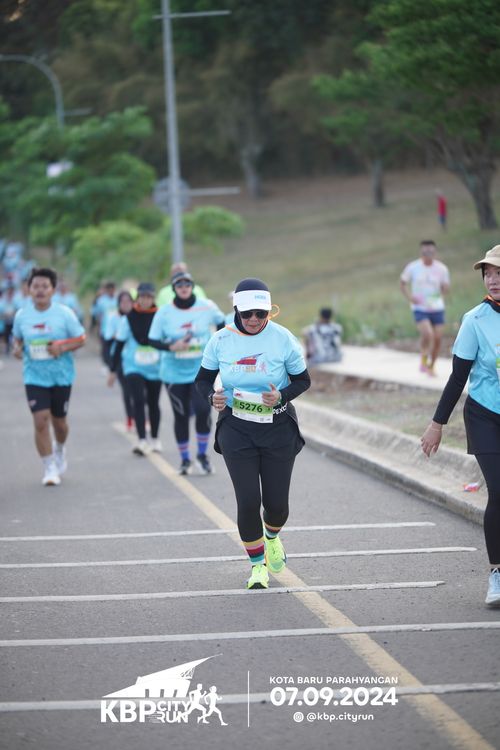 Race photo from KBP City Run 2024