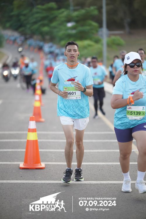 Race photo from KBP City Run 2024