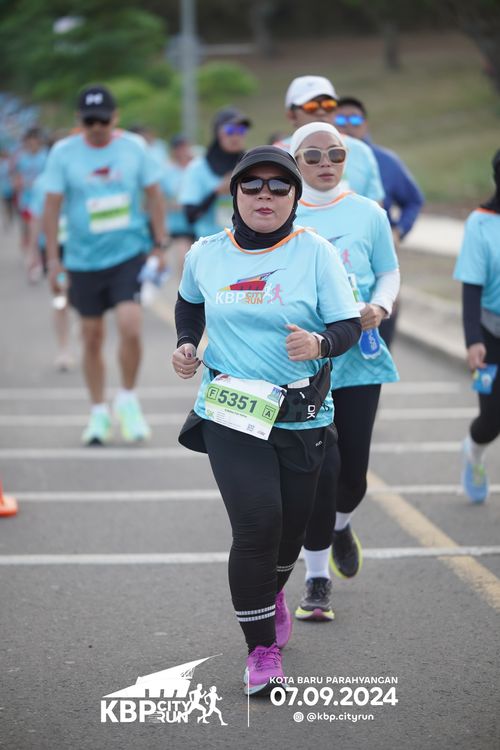 Race photo from KBP City Run 2024