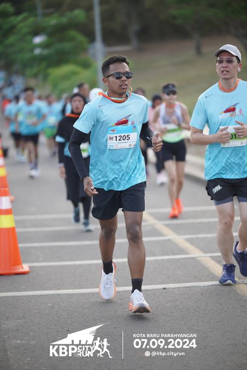 Race photo from KBP City Run 2024