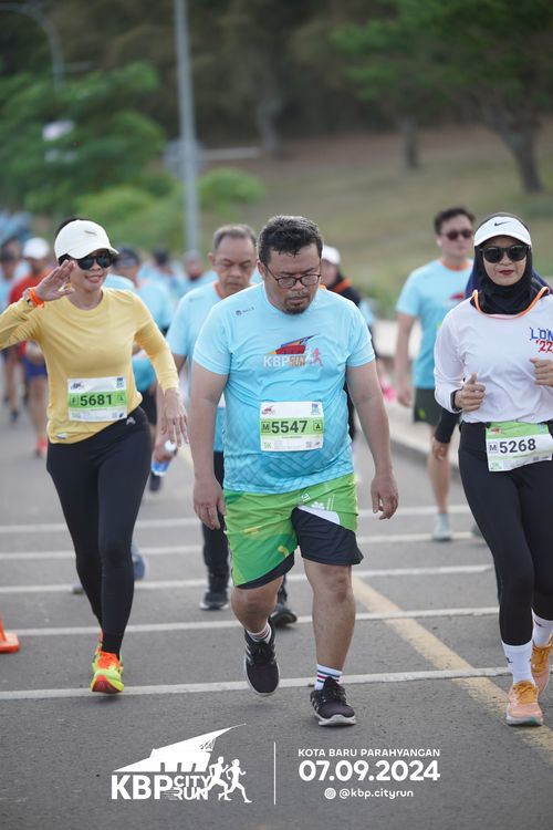 Race photo from KBP City Run 2024