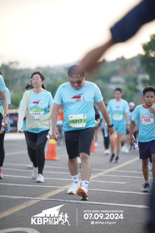 Race photo from KBP City Run 2024
