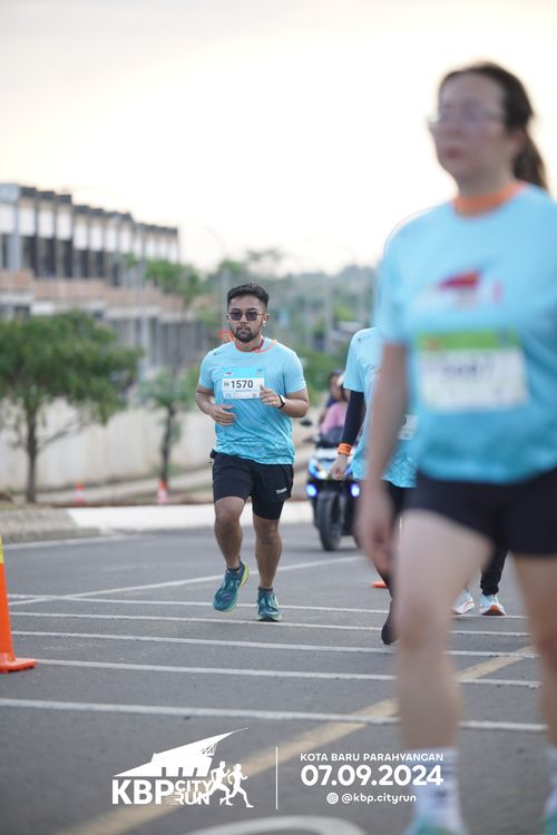Race photo from KBP City Run 2024