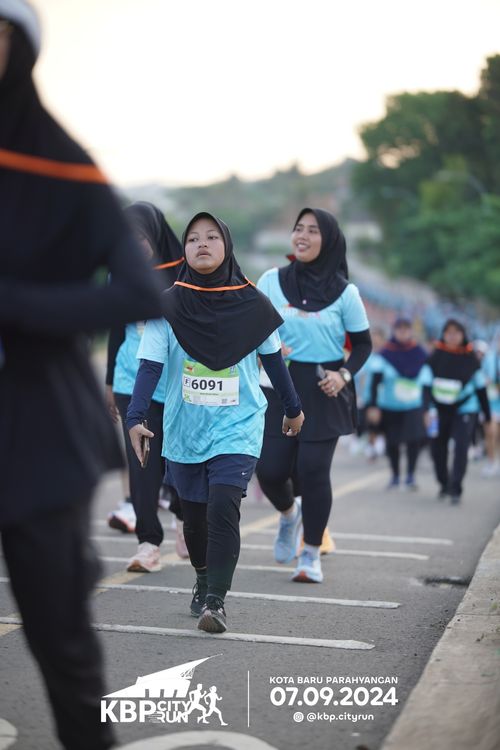 Race photo from KBP City Run 2024